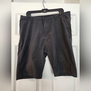 Kenneth Cole Black Stretch Shorts